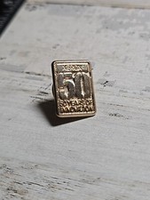 Vintage XEROX 50 Years of Innovation Advertising Souvenir Hat Lapel Pin N8