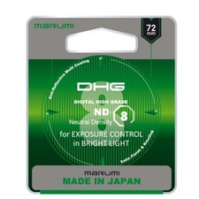Marumi 72mm DHG Neutral Density ND8 3-Stop Filter