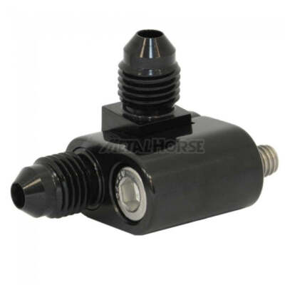 Metal Horse GM LS Steam Vent Cross Over Double Fitting to 4AN
