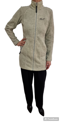 Jack Wolfskin Nanuk Outdoor Fleecejacke Fleecemantel Mantel Coat Gr. XS