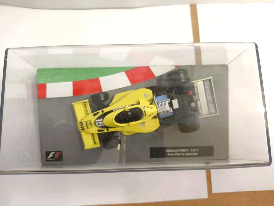 RENAULT RS01 - 1977 JEAN-PIERRE JABOUILLE - Formula 1 Auto Collection Scala 1/43 - Immagine 4 di 4