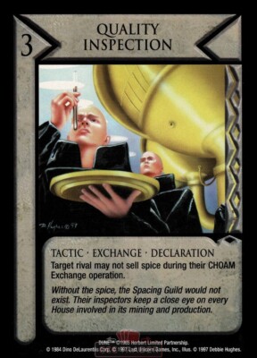 Dune CCG - Eye of the Storm QUALITY INSPECTION M/GEM MINT Tip Top Shelf