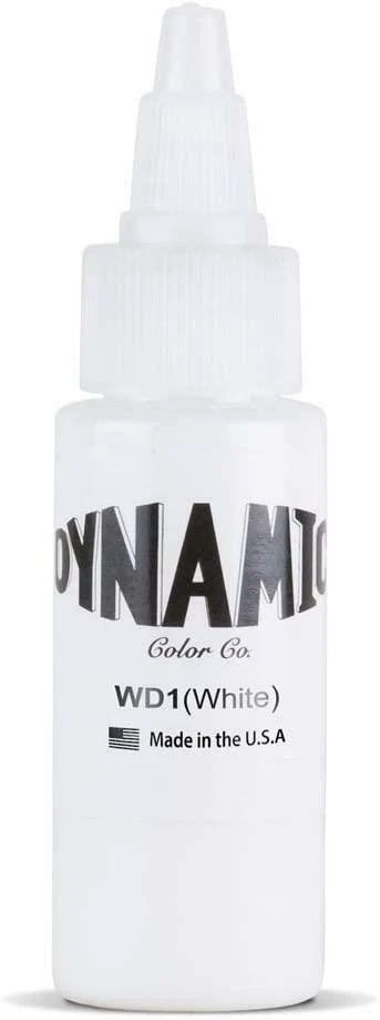 DYNAMIC INK Dynamic Color White Ink 1oz Bottle - 30ml