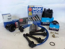 Tune Up Kit (NGK V-Power Plugs) fits for 1996-2000 Honda Civic CX DX LX EX 1.6L