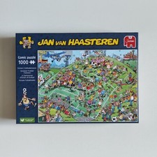 Jumbo  Jan van Haasteren Europas Fußballmeister  1000 Teile Puzzle comic