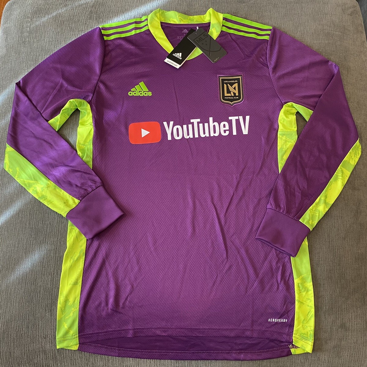 Adidas Adipro 20 GK L Goalkeeper Jersey LAFC MLS Soccer Men's Size