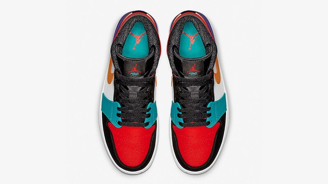jordan mid bred multi color
