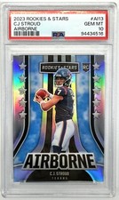 2023 Rookies & Stars CJ STROUD Airborne Silver GEM MINT PSA 10 TEXANS Panini