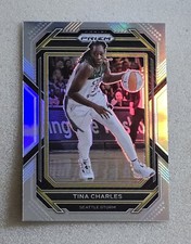 2023 Panini Prizm WNBA Basketball TINA CHARLES #92 Silver Prizm UCONN Huskies 