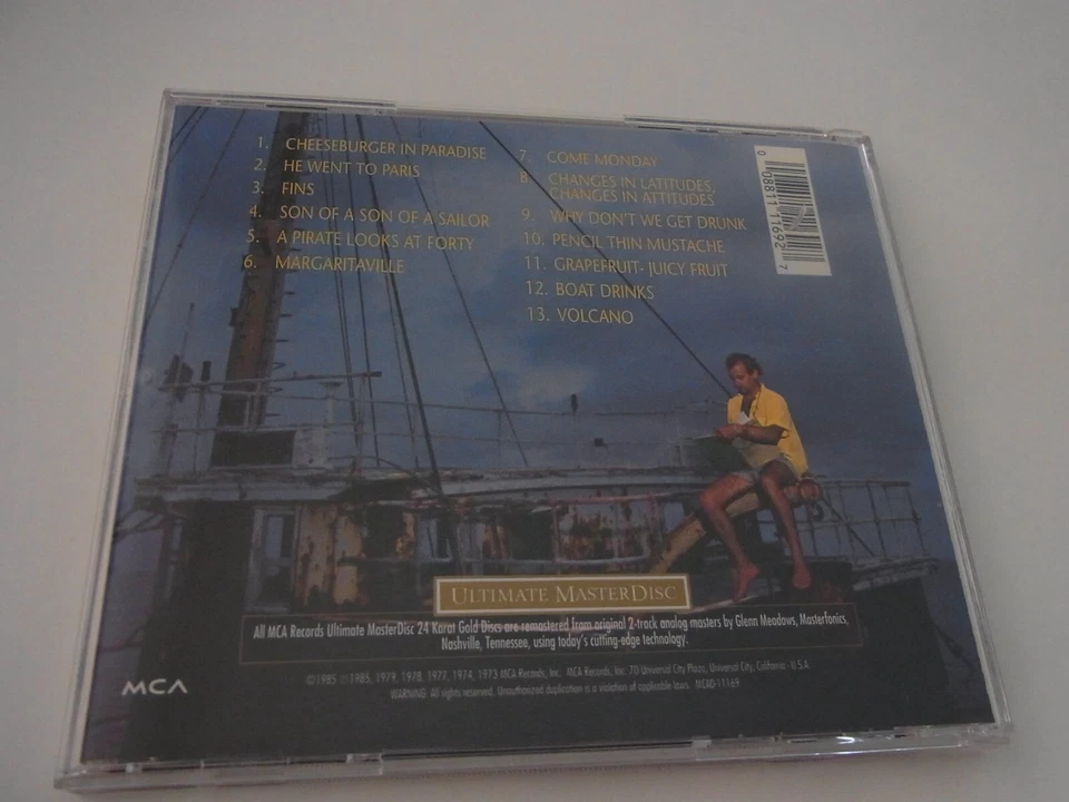 Jimmy Buffett / Songs You Know By Heart CD MCA ( 24 Karat Gold ) - Bild 2 von 3