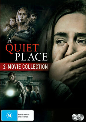 A Quiet Place 1+2 DVD A Quiet Place / A Quiet Place II DVD : NEW