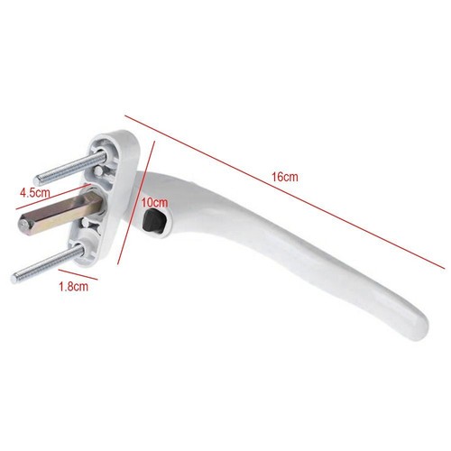 UPVC Universal Locking Door Handles Window Handle Double Glazing Latch Locks - Picture 3 of 10