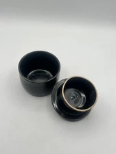 Hand Crafted Butter Bell Studio Stoneware Black