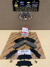 2008-2017 TOYOTA SEQUOIA GENUINE TCMC REAR BRAKE PAD SET WITH SHIMS 04466AZ308