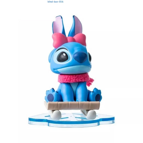 Miniso Disney Lilo & Stitch Bunny Winter Story Case Blind Box Confirmed Figure! - Picture 4 of 18
