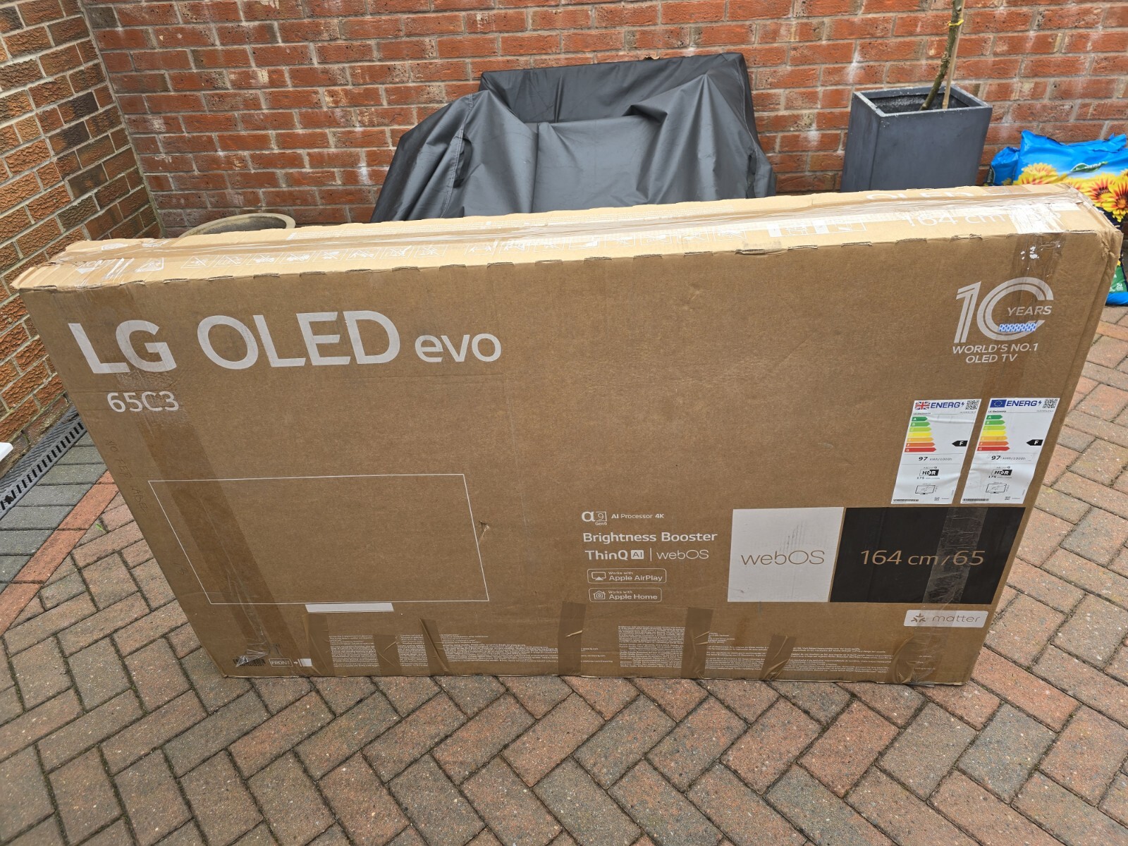 LG OLED65C36 65" 4K HDR OLED Smart TV + 5 Year Warranty+Free Delivery