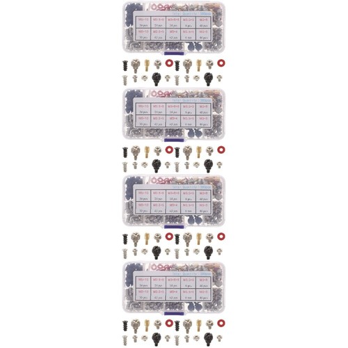 4 Sets Computer Host Screw Kit Desktop Installation Screws Assortment - Afbeelding 5 van 12