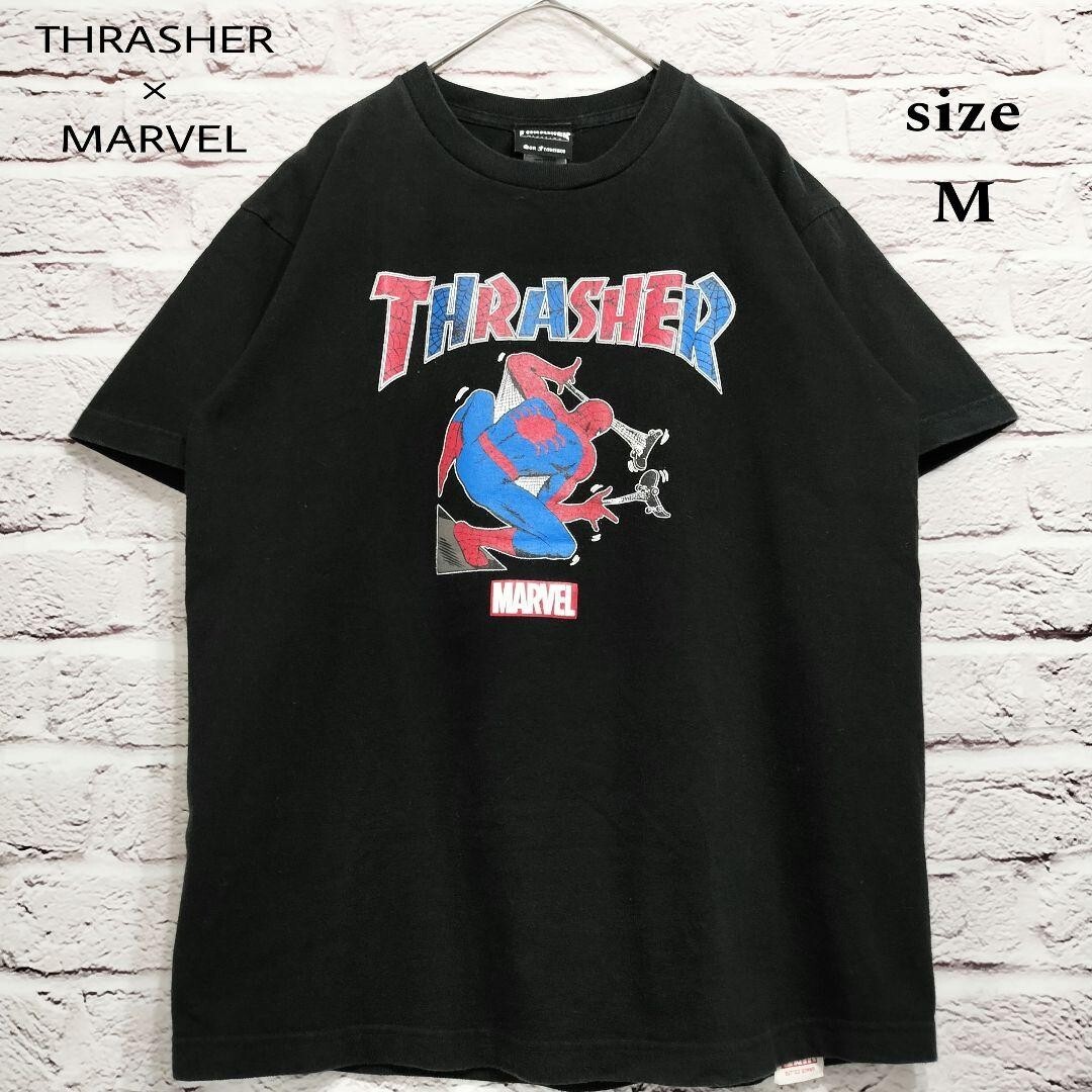 NWT Thrasher x Spiderman t shirt M marvel comics skate Disney