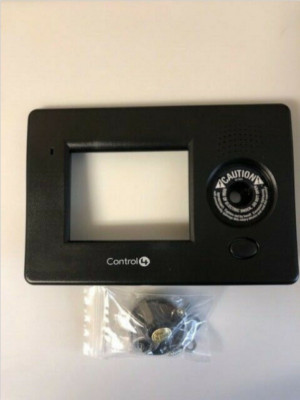 Control4  AC-3.8FPK-B Mini Touch Screen Faceplate Kit in Black