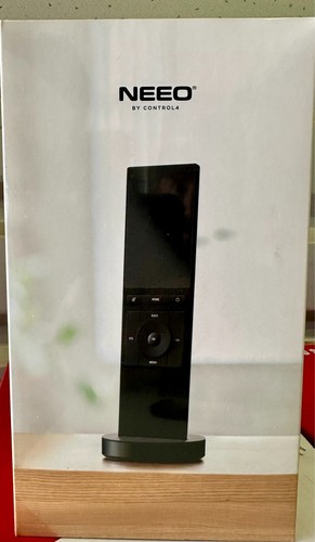 BRAND NEW Control4 NEEO remote. OS 3 Compatible. Black