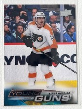 2022-23 Upper Deck Clear Cut Young Guns #479 Linus Hogberg RC