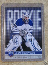 2008-09 UD Upper Deck BAP BE A PLAYER Jonas Gustavsson Rookie /99
