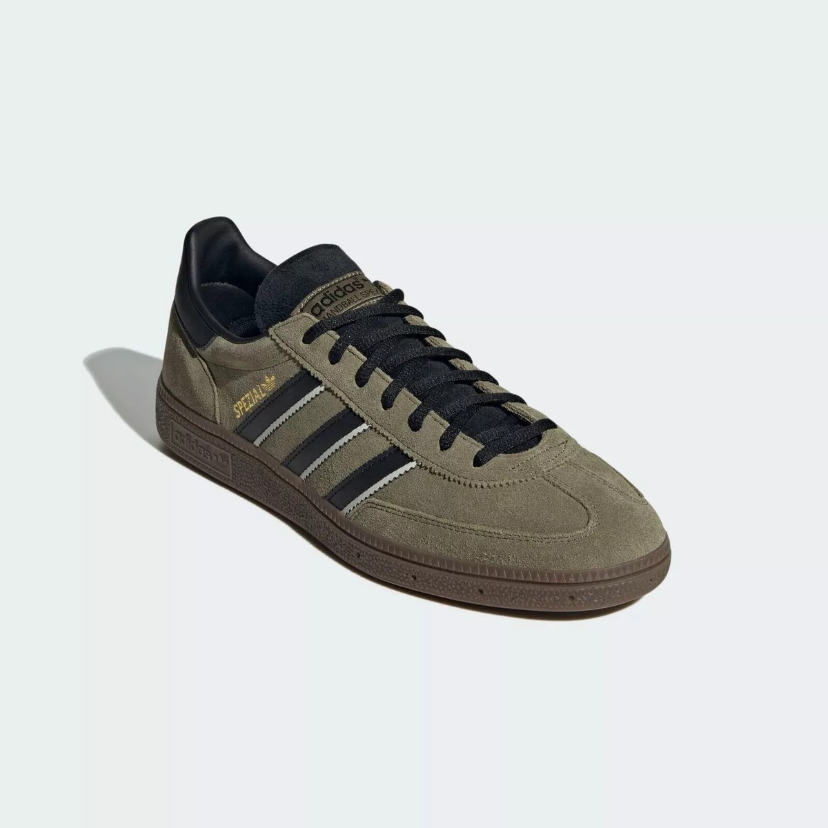 Size 10 - adidas Men's Handball Spezial Focus Olive Black for sale