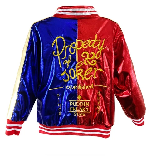 Mädchen Kostüm Selbstmordkommando Harley Quinn Kinder Cosplay Kostüm Karneval - Bild 4 von 21