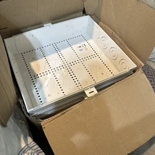 Lot Of 6!  Data Comm 80-1500-5-STACK 6- Stacked 15″ Plastic Enclosure Boxes