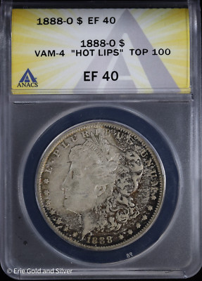 1888-O $1 Morgan Silver Dollar ANACS EF 40 VAM-4 