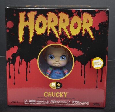 Funko 5 Star Horror 'Child's Play' CHUCKY Vinyl Figure NRFB New In