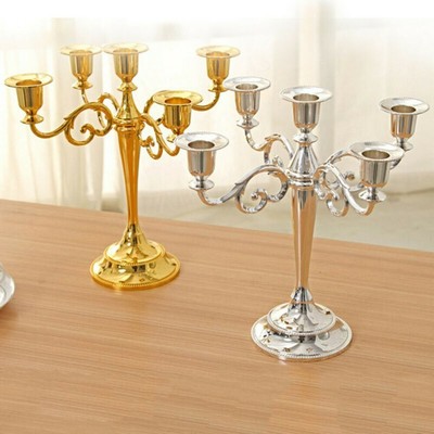 Candélabre Dîner Bougie Bâton Bougie Support 2 Bras Candélabre Dîner Bougie Bâton Bougie Support 2 Bras