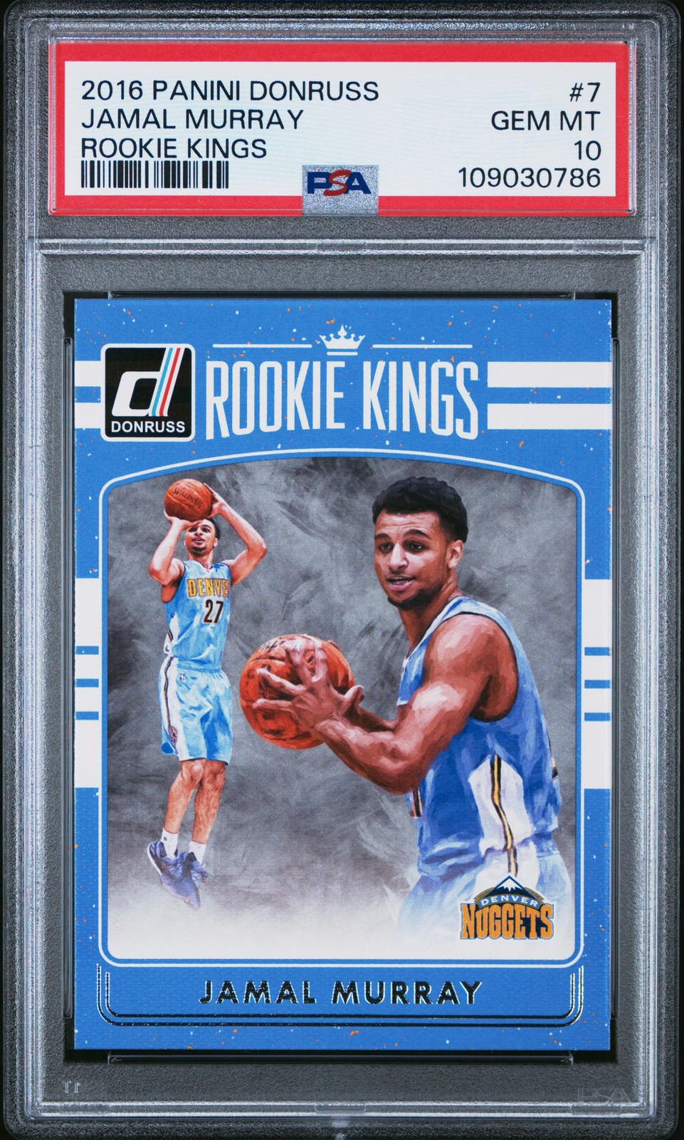 2016 Panini Donruss #7 Jamal Murray Rookie Kings PSA 10 GEM MINT