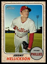 Jeremy Hellickson 2017 Topps Heritage #213 Philadelphia Phillies 25178 Baseball