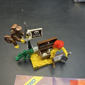 Lego Pirates Buried Treasure 6235 100% Complete W/Instructions
