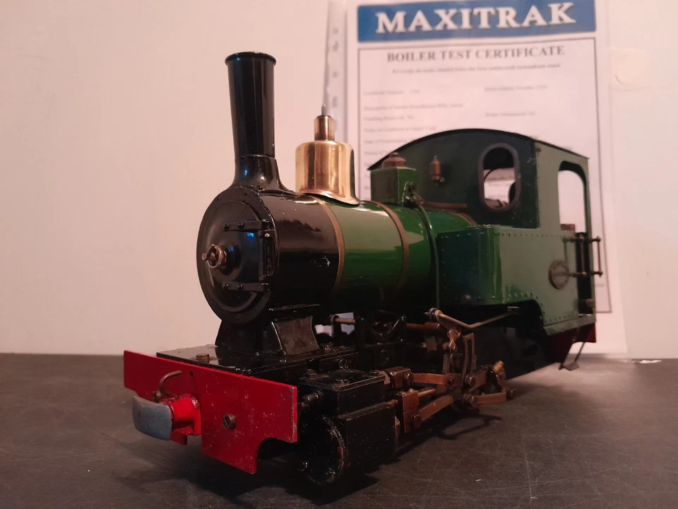 roundhouse G Gauge live steam locomotive Billy Boiler Tested. - Image 2 of 4