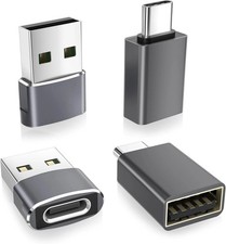 USB to USB C Adapter with C Male to 3.0 Female Charger 4P for iPhone