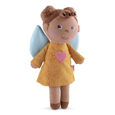 HABA Guardian Angel Mini Doll Nora - Soft Plush Baby Doll Toy for Babies 0+
