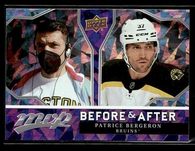 2021-22 Upper Deck MVP - Before and After - #BA-10 Patrice Bergeron