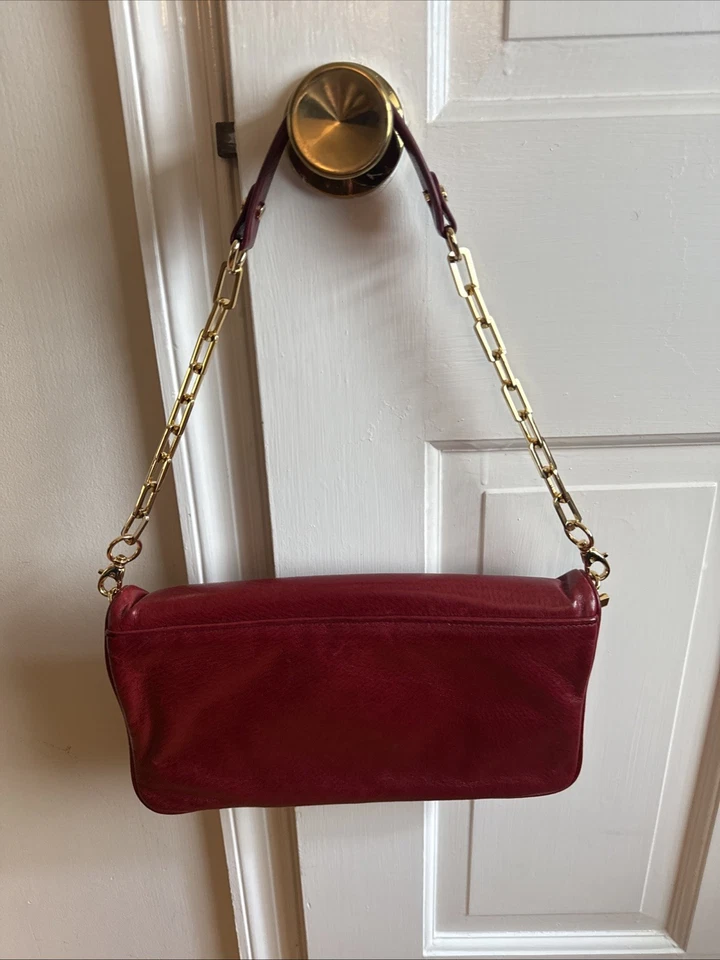 Bolso de Mano Tory Burch Borgoña Foto 4 de 4