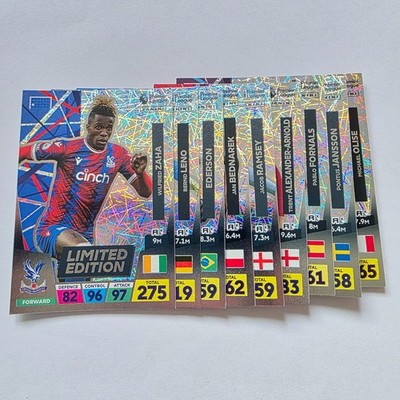 X9 VERSCHIEDENE LIMITED EDITION KARTEN LOT - PANINI ADRENALYN XL PL 2023