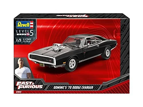Revell 07693 Fast & Furious Dominics 1970 Dodge Charger, modello auto in scala 1 - Immagine 2 di 4