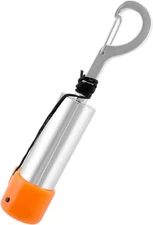 Scuba Diving Underwater Shaker with Clip, Non-Corrosive Metal Rattle Stick, Comp