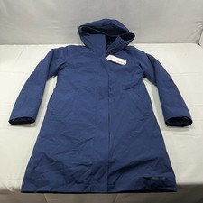 LANDS' END Sz XS Jacket Squall 3-in-1 Hooded Primaloft Blue Parka NEW NWT