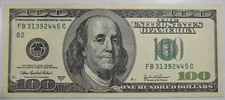 2003-A $100 FRN NEW YORK FEDERAL RESERVE DISTRICT ~ CRISP UNCIRCULATED!