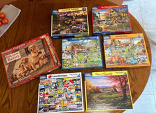 WHITE MOUNTAIN Puzzles - You Pick - Pre-owned - VOLUME Pricing - GREAT FINDS
