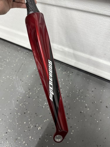 Supercross Speedline 24" carbon Bmx fork 1-1/8” Tapered Steer Tube 20mm Dropout - Picture 7 of 13