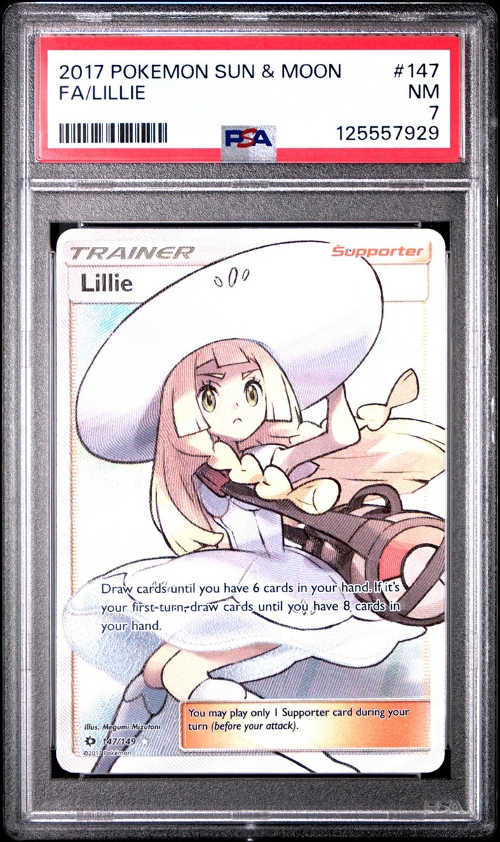 Lillie (Full Art) 147/149 SM Base Set Holo for sale online | eBay