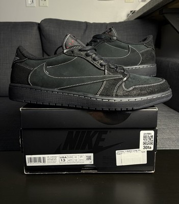 Air Jordan 1 Retro Low OG SP Travis Scott Black Phantom (Brand NEW) Size 13