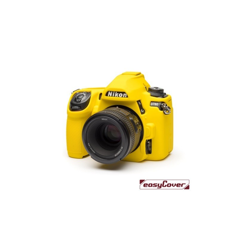 EasyCover silicone pour Nikon D780 jaune coque de protection sur mesure en silicone premium